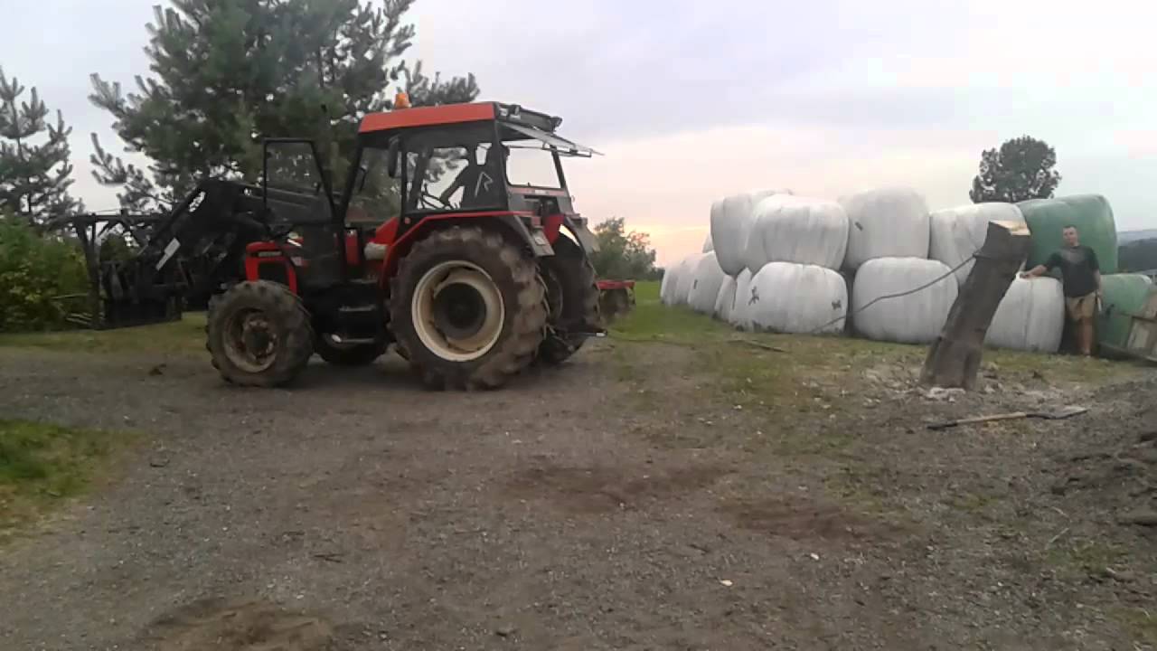 Zetor 7340 turbo w akcji