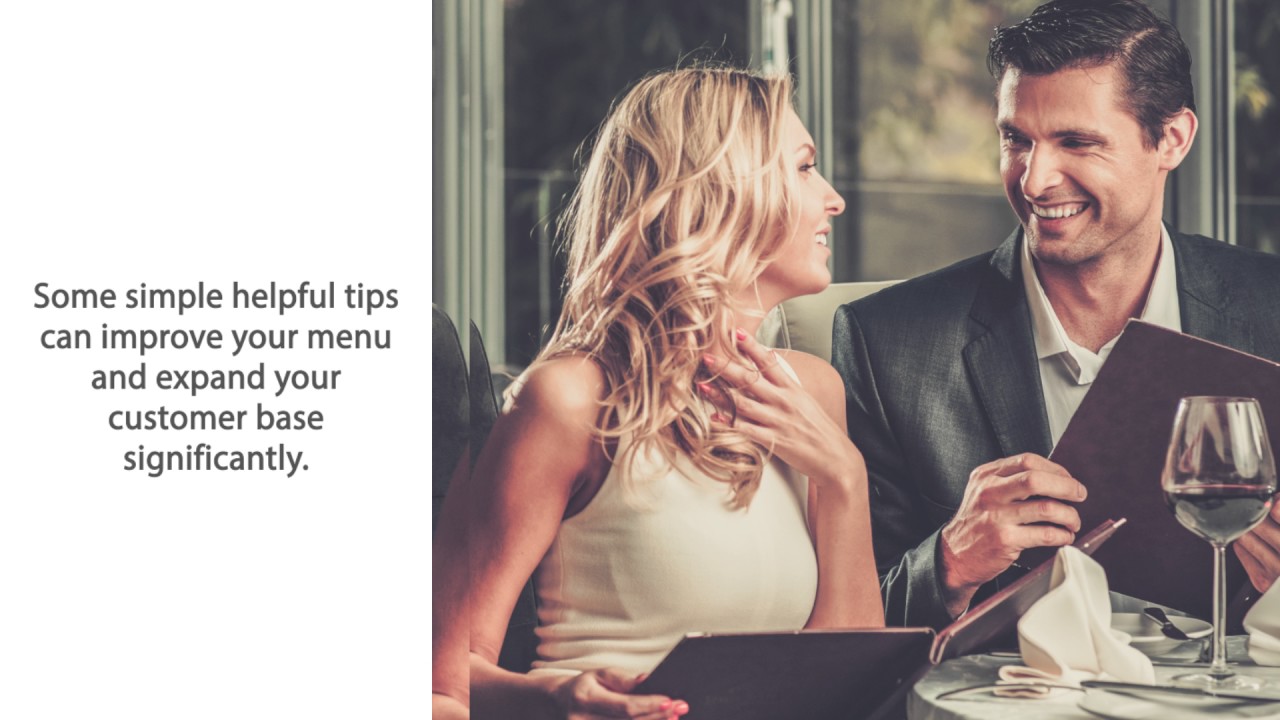 Menu Development Tips