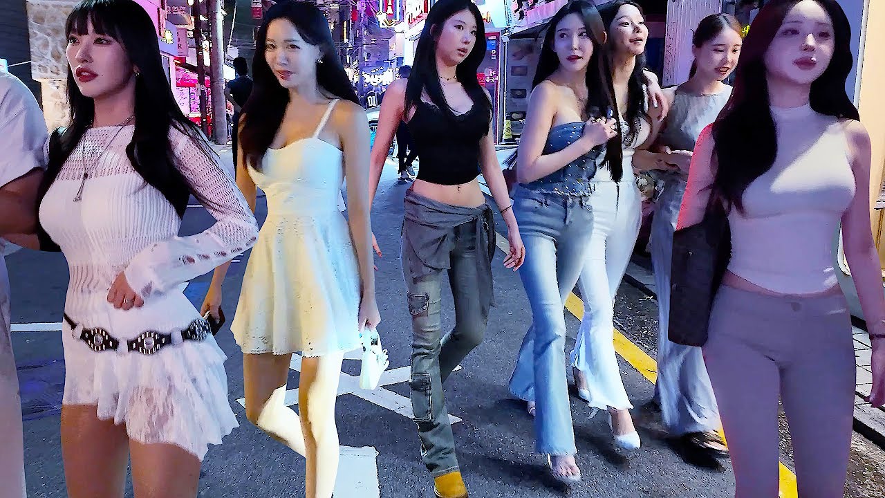 [4K Gangnam Apgujeong Beauty 😎😎😎] Gangnam Apgujeong is the most luxurious place in Seoul # KOREA