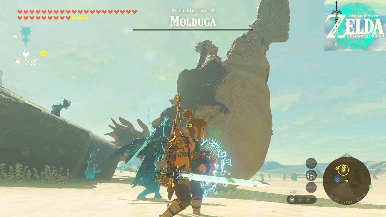 Zelda: Tears of the Kingdom [Switch 2] #358, Wanted: Stone Talus, Hinox, Molduga