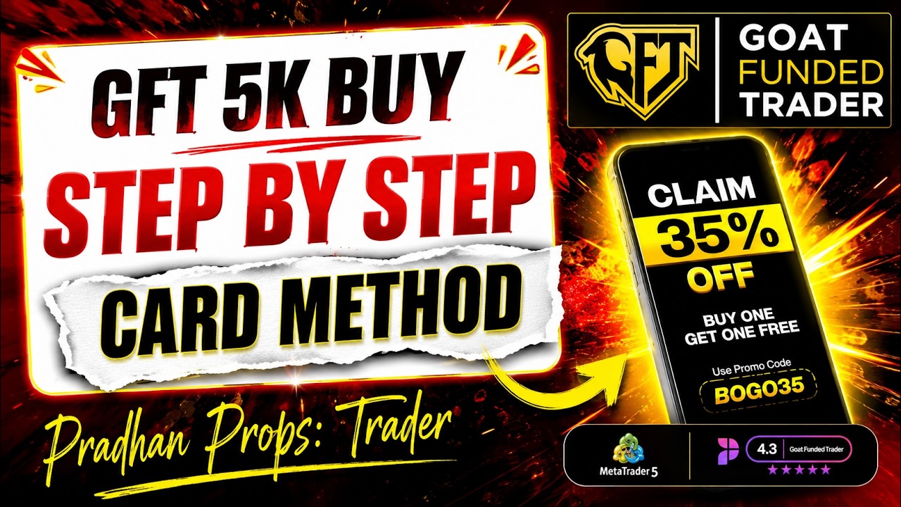 How to Buy GOAT Funded Trader Account Using Card | Full Process 2026
