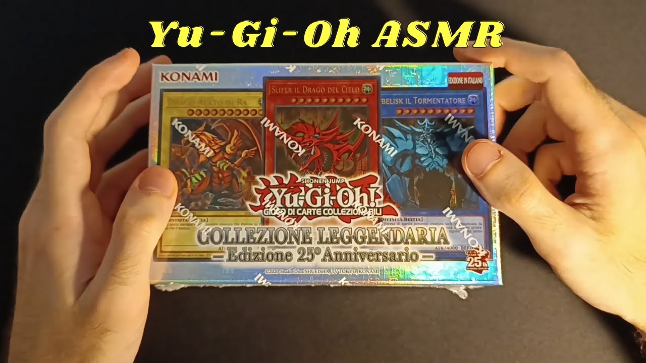 Unboxing Collezione Leggendaria Yu-Gi-Oh - ASMR ITA