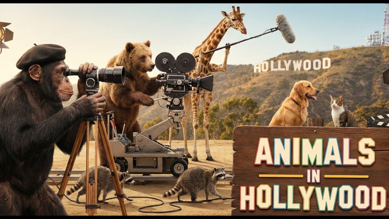 What if Animals worked in film industry | Animals in Hollywood | Forest FM 