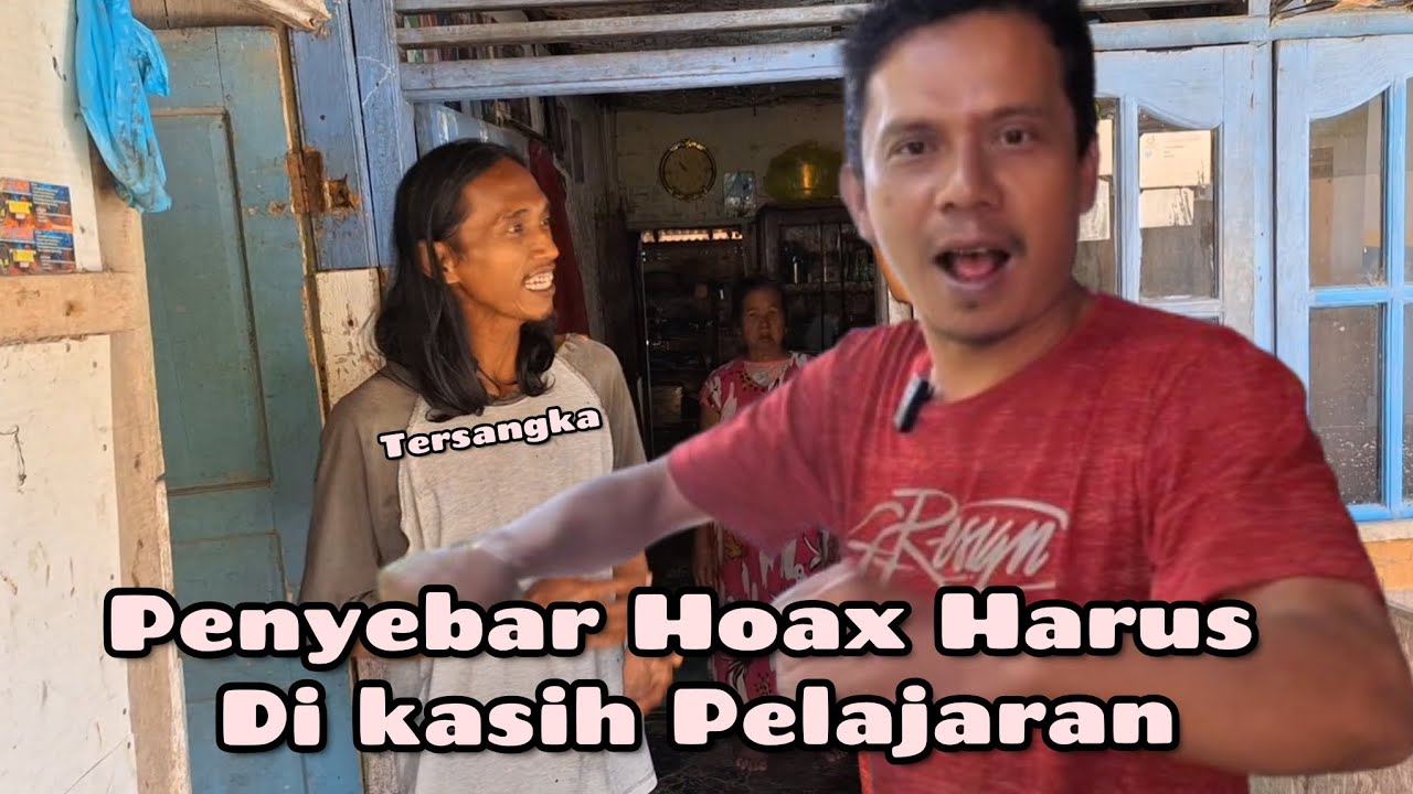 LABRAK ADIKNYA MARIJAN SI PENYEBAR HOAX