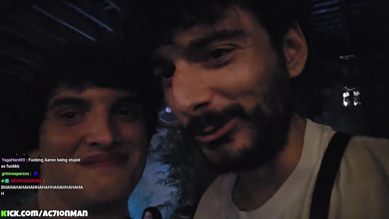 (July 25)[1/1 IRL] ac7ionman CABANA CLUB PARTY STREAM WITH ICE POSEIDON; NICK WHITE AND ELI