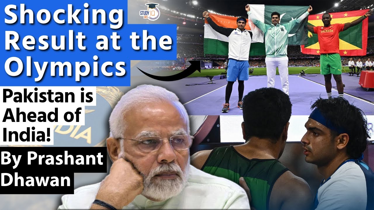 Shocking Result at the Olympics | Pakistan Wins Gold | India is Behind Pakistan in Medal Tally