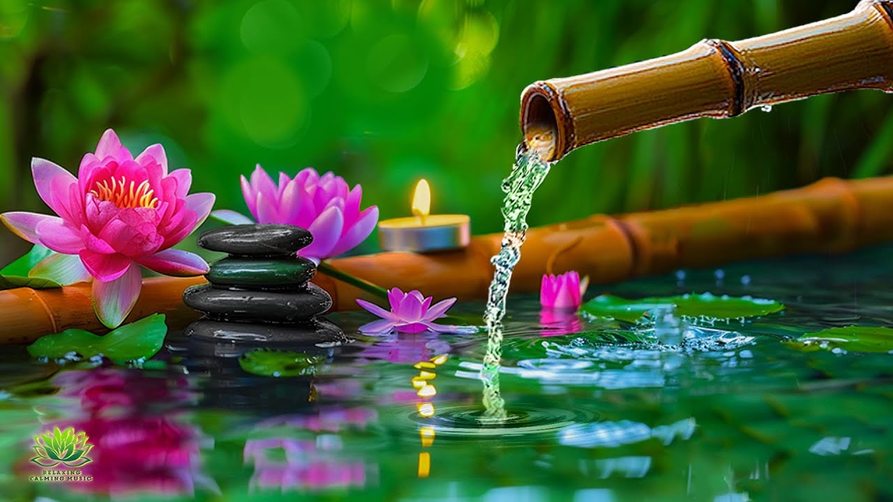 Beautiful Relaxing Piano 🌿 Calm Thoughts, Ease Stress, Stop Overthinking & Deep Gentle Sleep