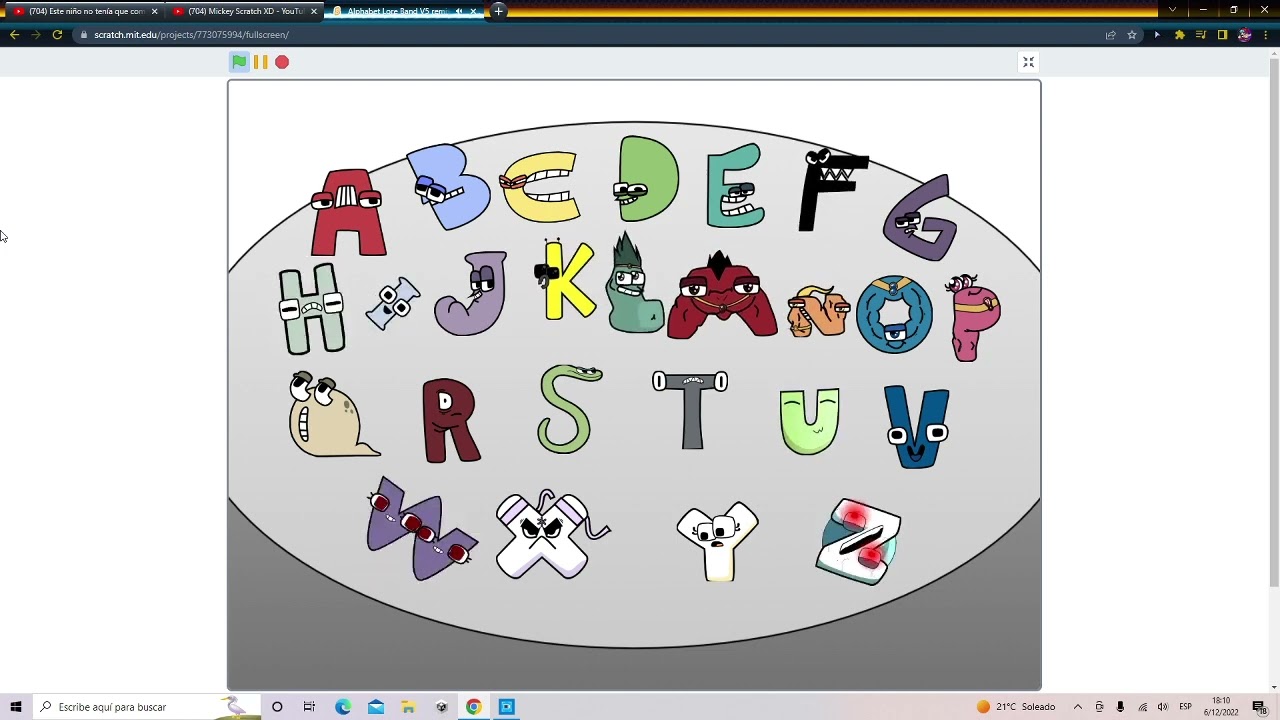 Alphabet Lore Band V5