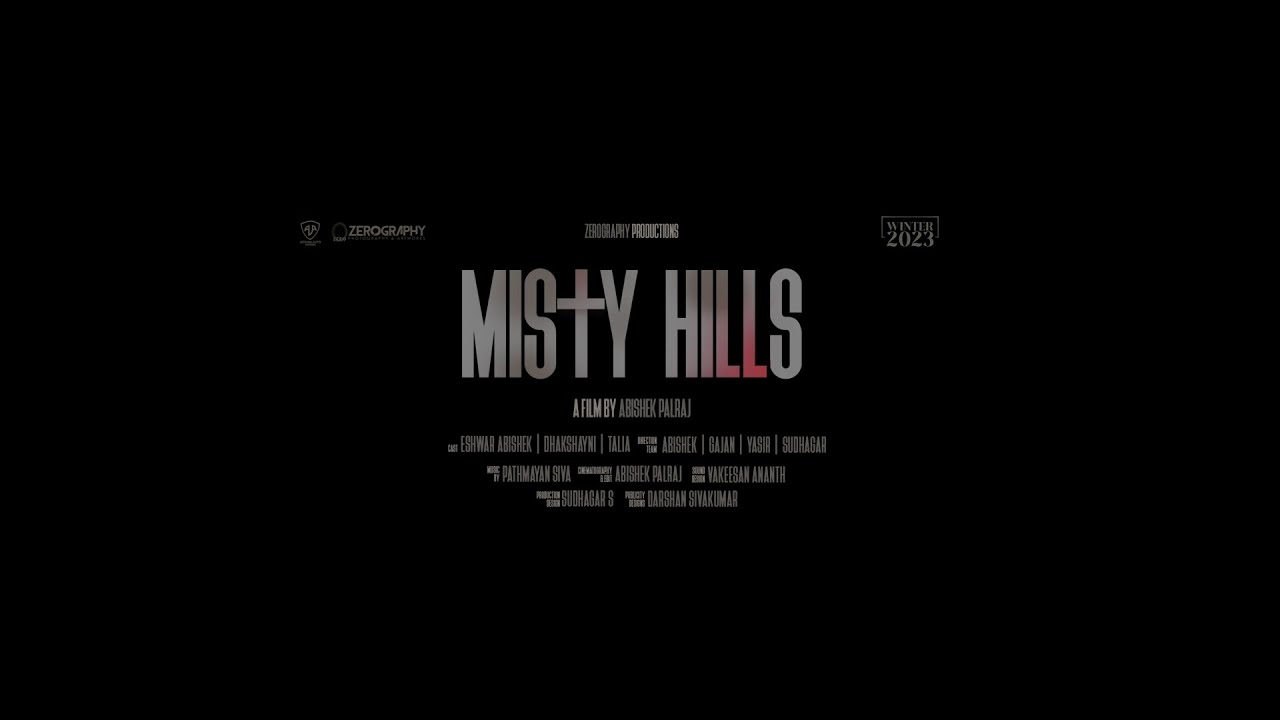 Misty Hills Shortfilm Glimpse - coming soon | BTS | MAKING | Zerography Productions