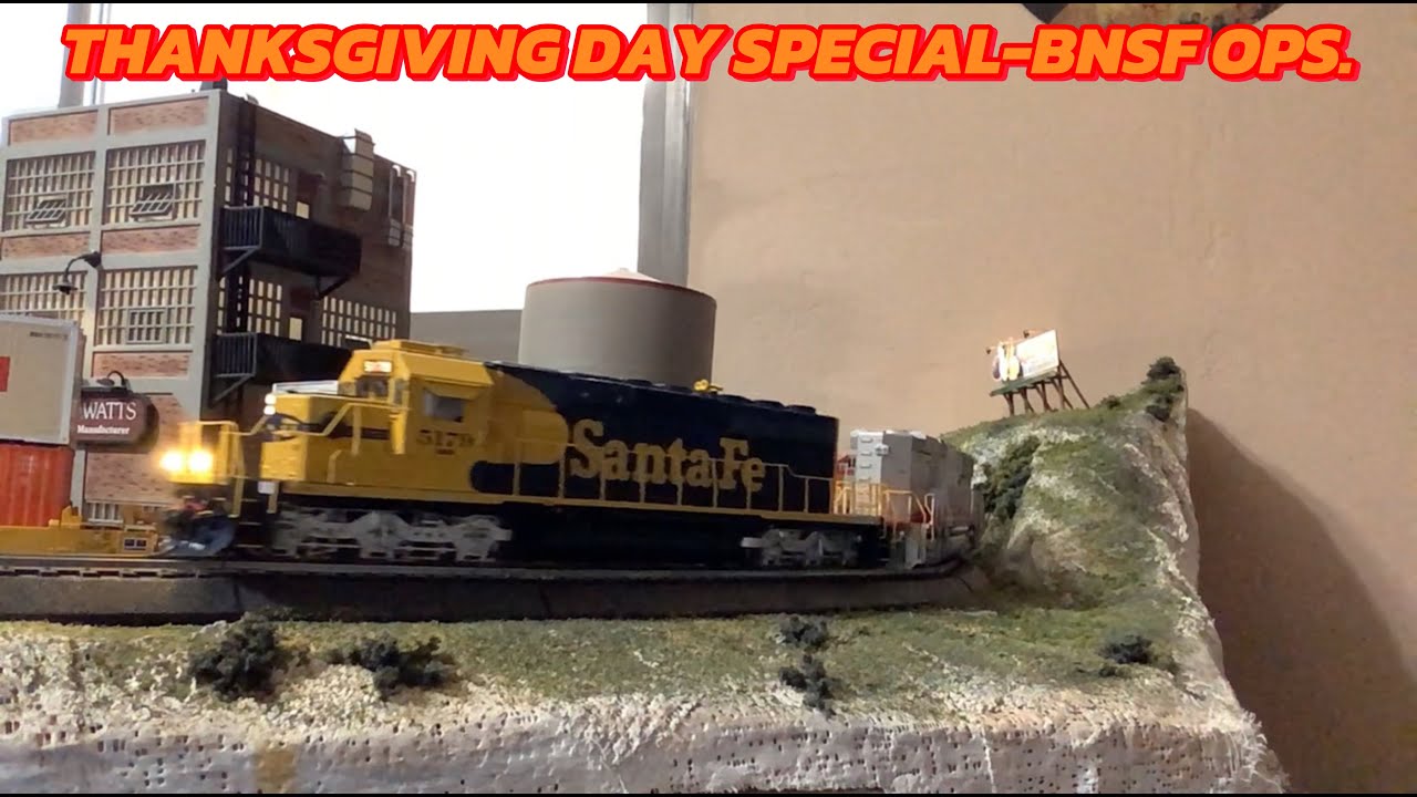 Thanksgiving Day Special-Running Model Trains