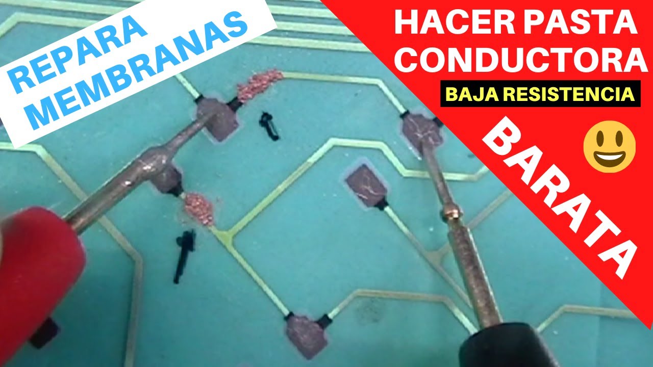 Hacer pasta conductora con baja resistencia | Economica !!!