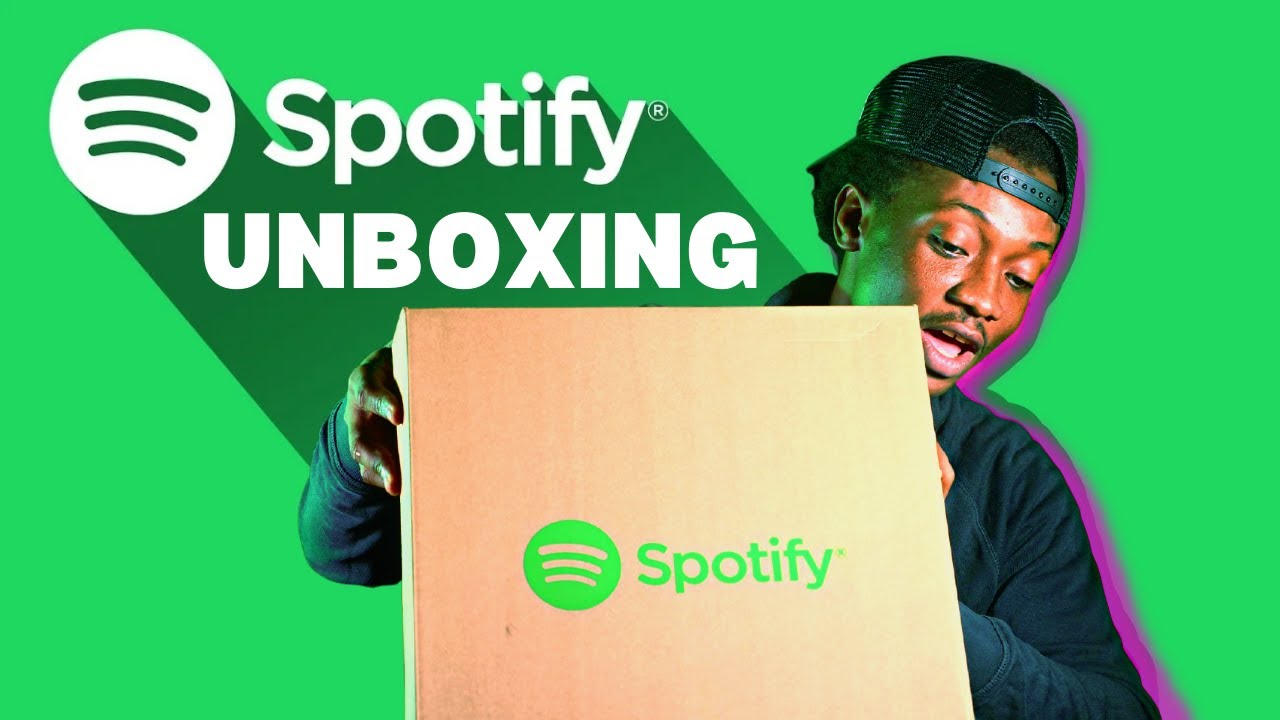Spotify Sent Me A Big Box Full Of Gifts | Spotify Wrapped 2021 Unboxing