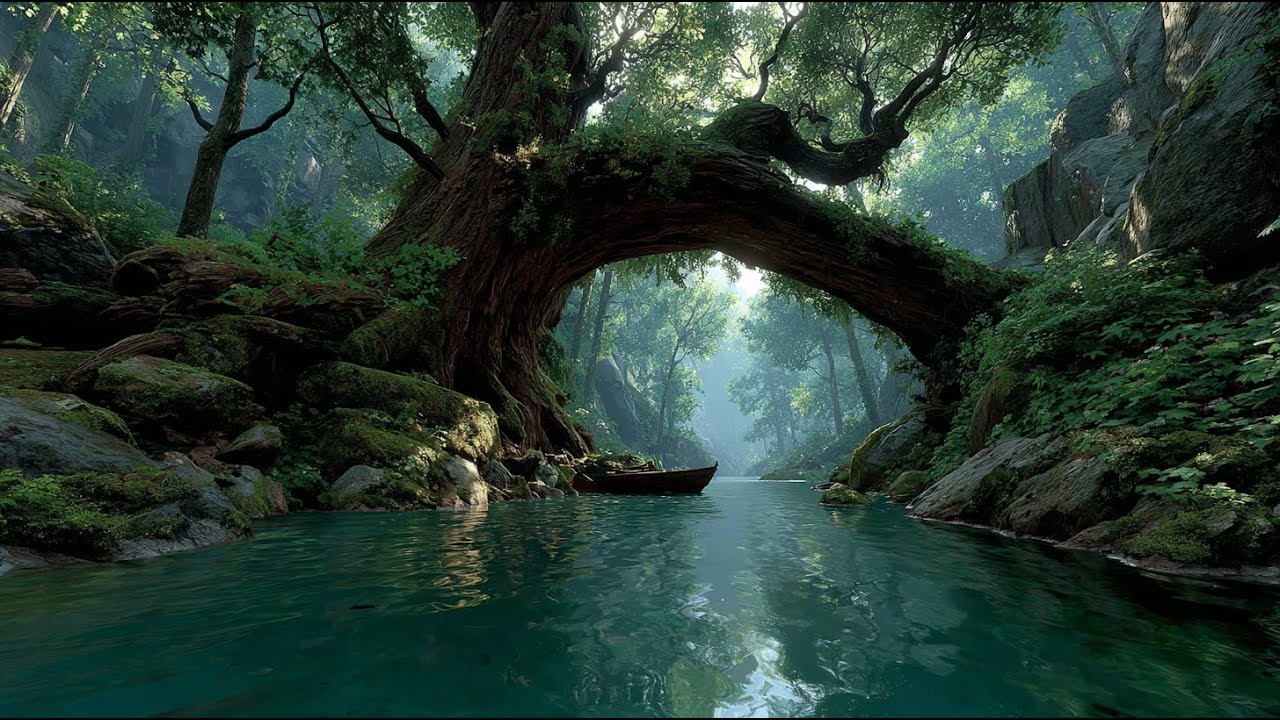 The Archway of the Ancient Tree | Medieval Fantasy Music & Animated Ambience