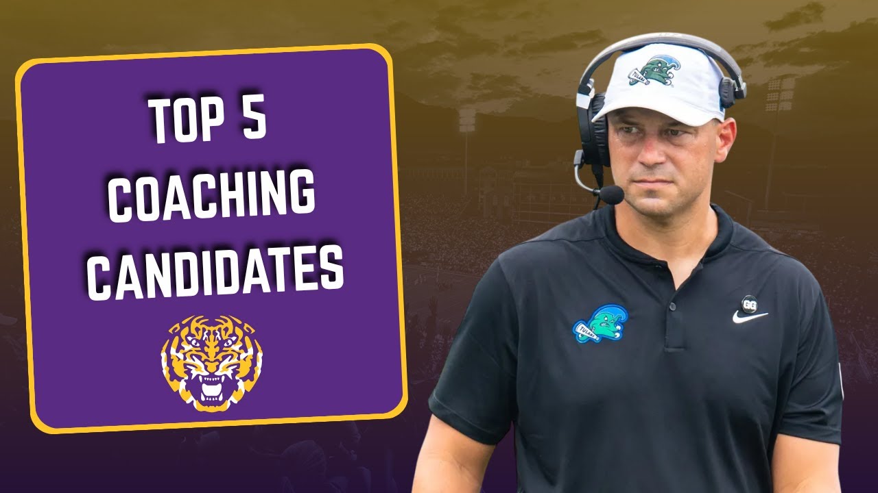 Пять лучших кандидатов на должность тренера команды LSU Tigers!