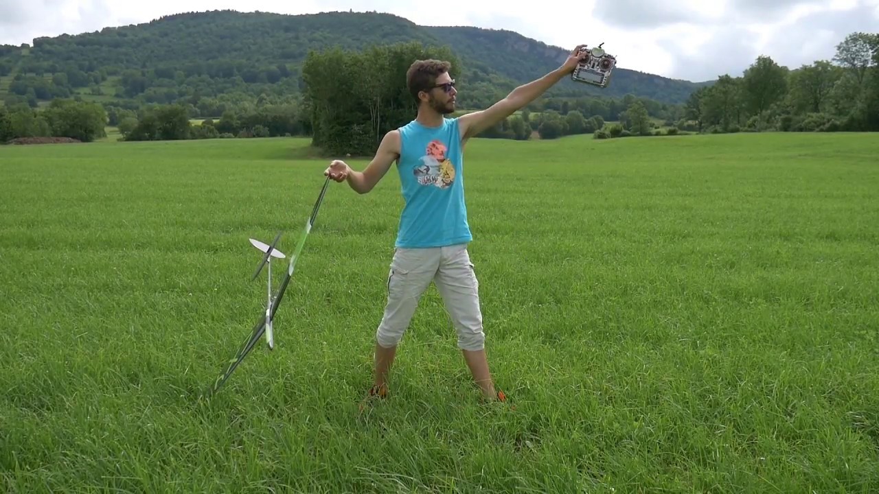 Comment lancer un F3K / lancé main rc