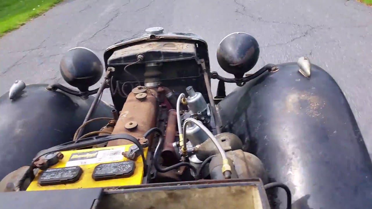 1953 MG TD 1st drive after 43 years