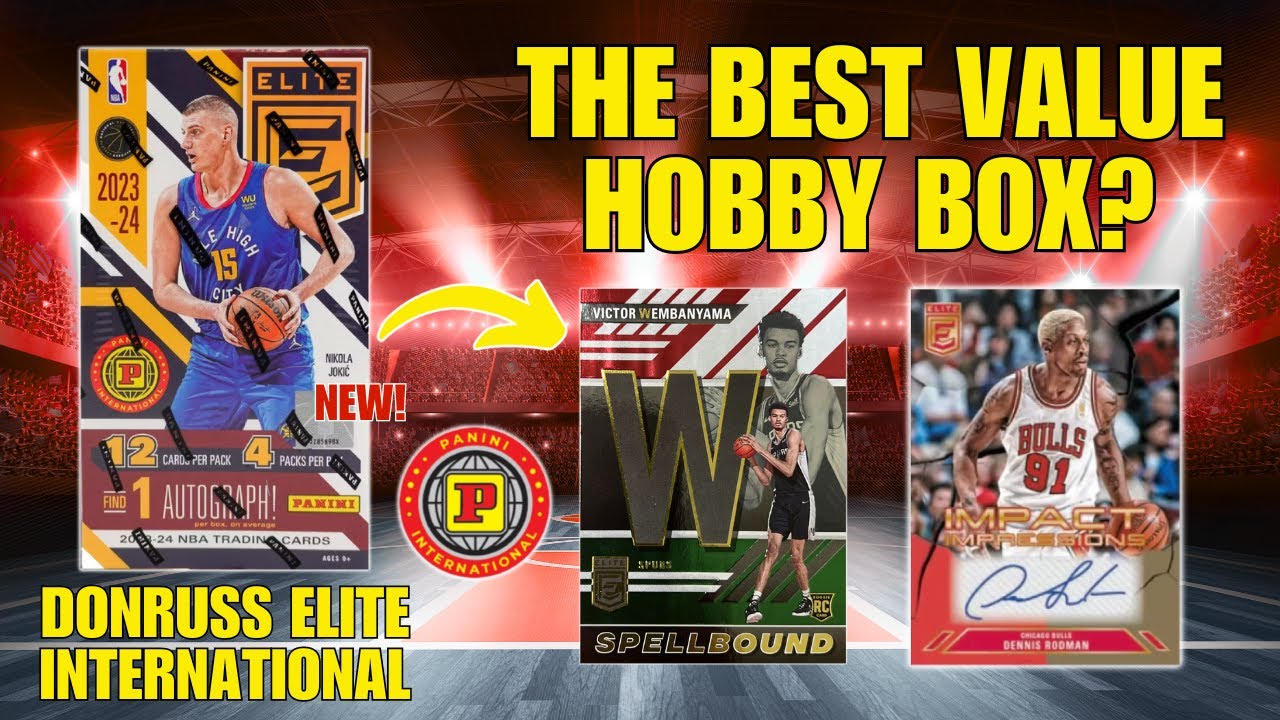 The Best Value Product of 2024? Donruss Elite International Basketball