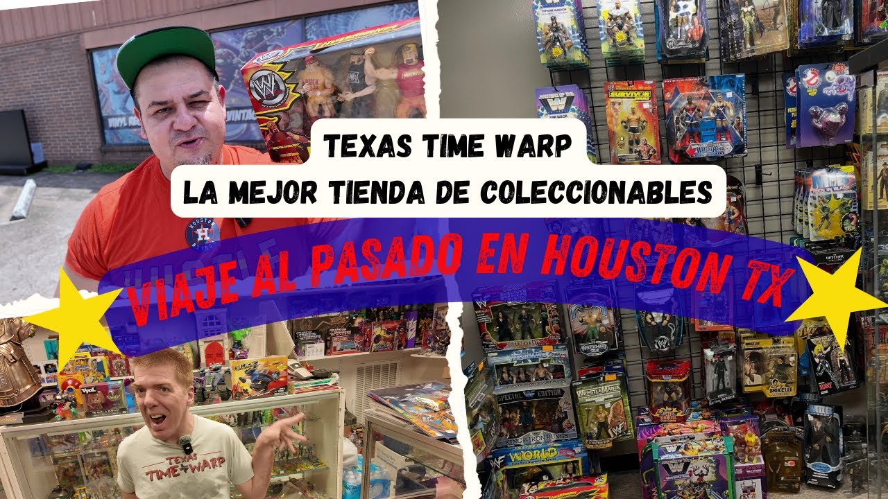 Un viaje al pasado en la mejor tienda de coleccionables de Houston!