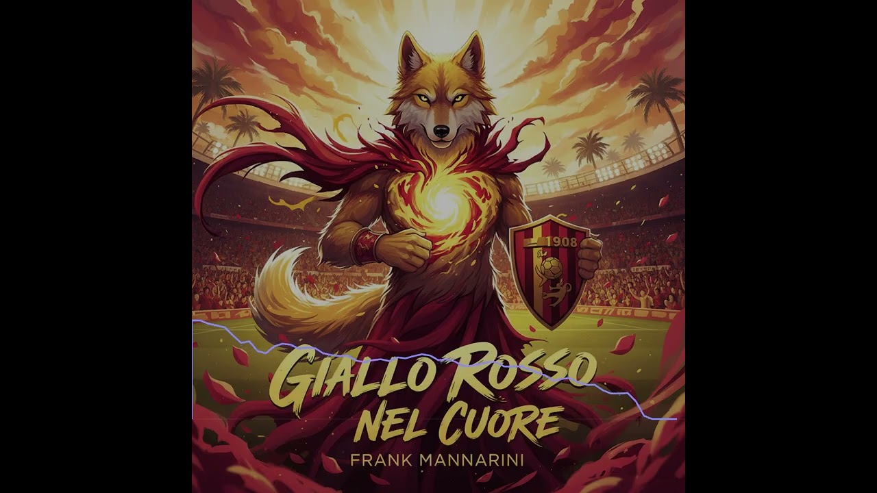 FRANK MANNARINI - GIALLO ROSSO NEL CUORE @(Official Video - Inno Lecce Calcio) #raggae