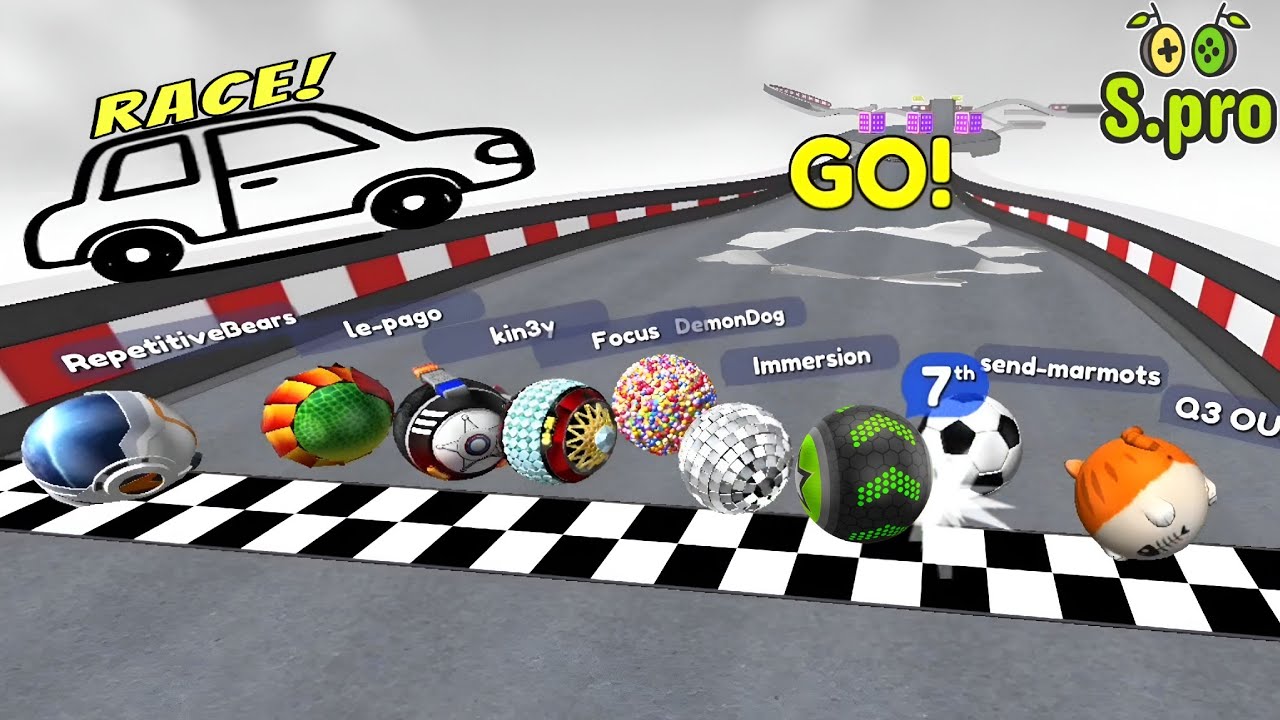 Going Balls - Speedrun Epic Race 619 ᯓ⚽︎ #goingballs #gameplay #marblesrace