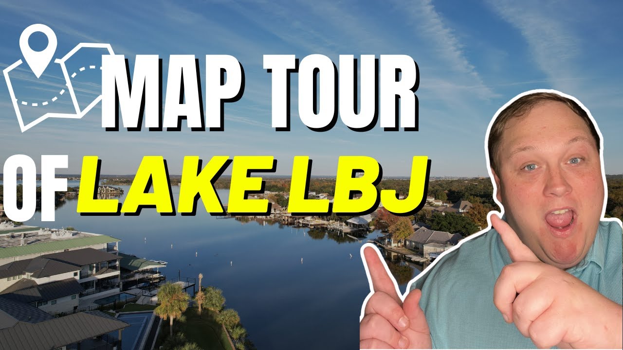 Lake LBJ Full Map Tour [AND BEST FISHING SPOTS]