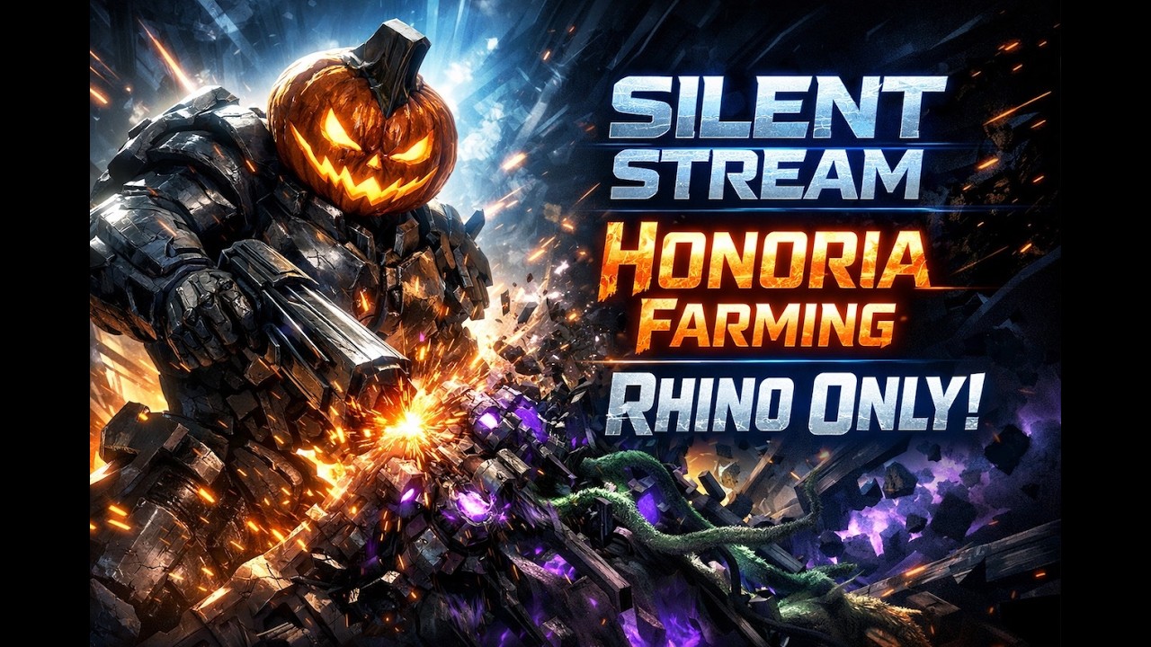 Warframe｜RHINOでROATHEホノリア集め｜ジャガーノート素材周回・入手方法検証｜無言配信 / Silent LIVE｜HappinessDark