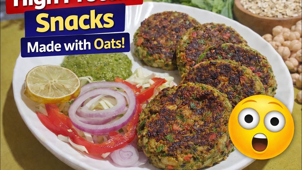 Protein Rich Healthy Snacks Recipe At Home In 10 Minutes | प्रोटीन रिच स्नैक्स सिर्फ 10 मिनिट में 😋🔥