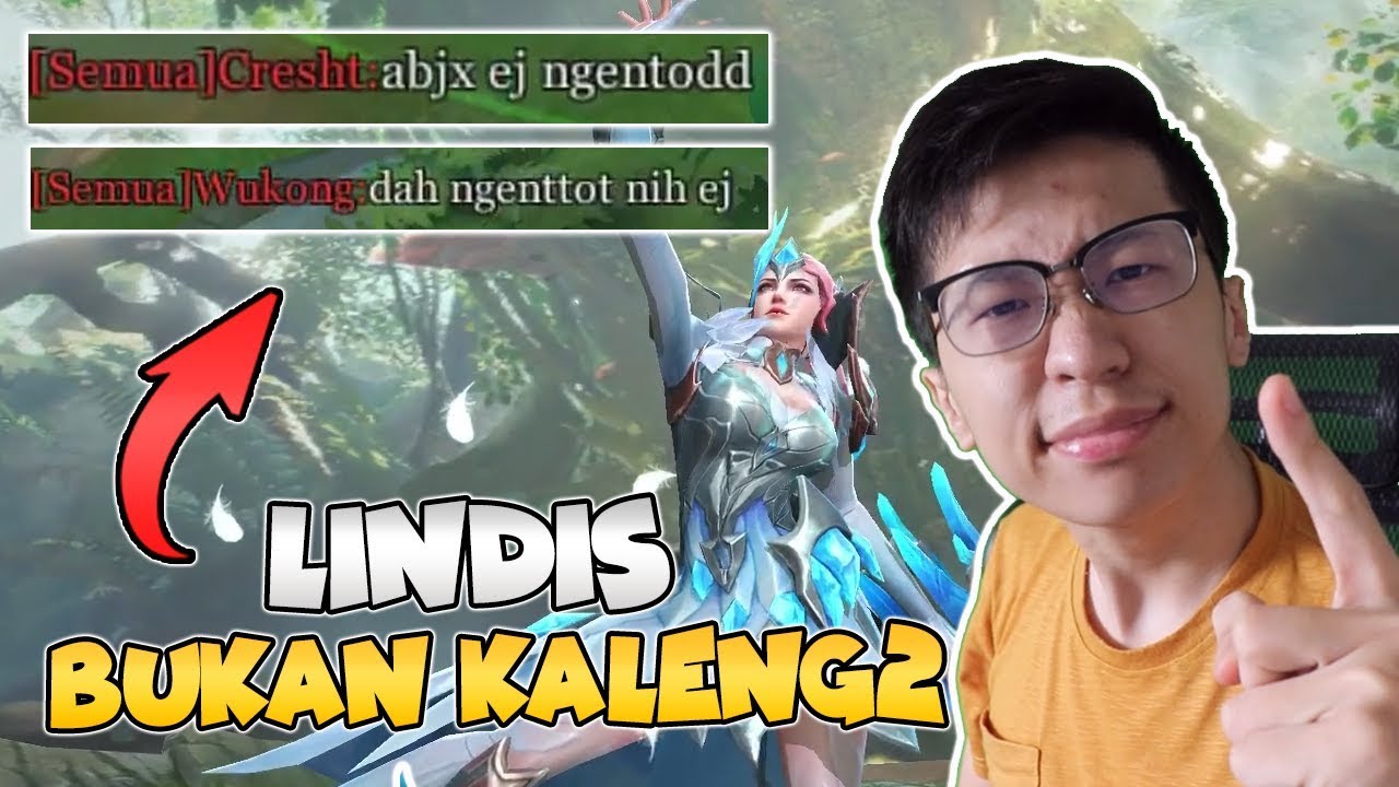LINDIS BUKAN KALENG2! DIBACOTIN TOP WUKONG INDONESIA! - AOV Indonesia