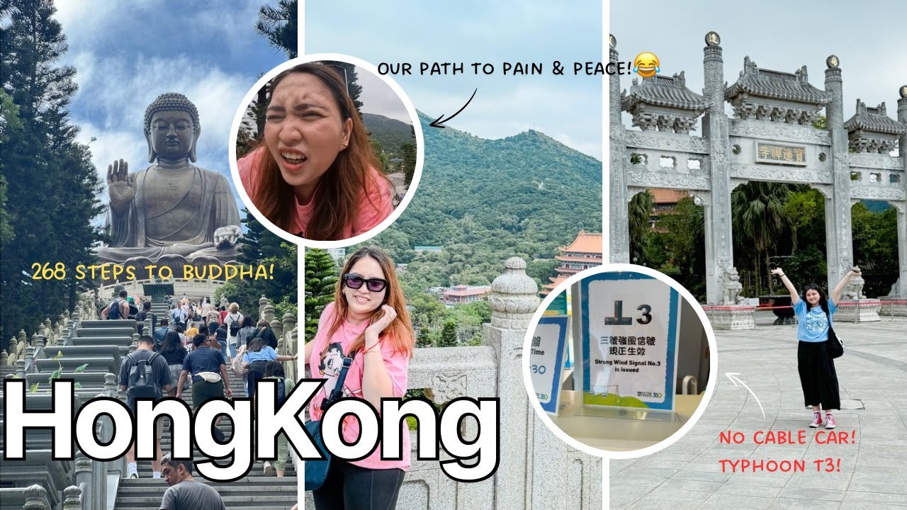 Exploring Ngong Ping Village & Big Buddha | Don Don Ki Tour | HK Vlog Days 4 & 5 🇭🇰| Mae W.