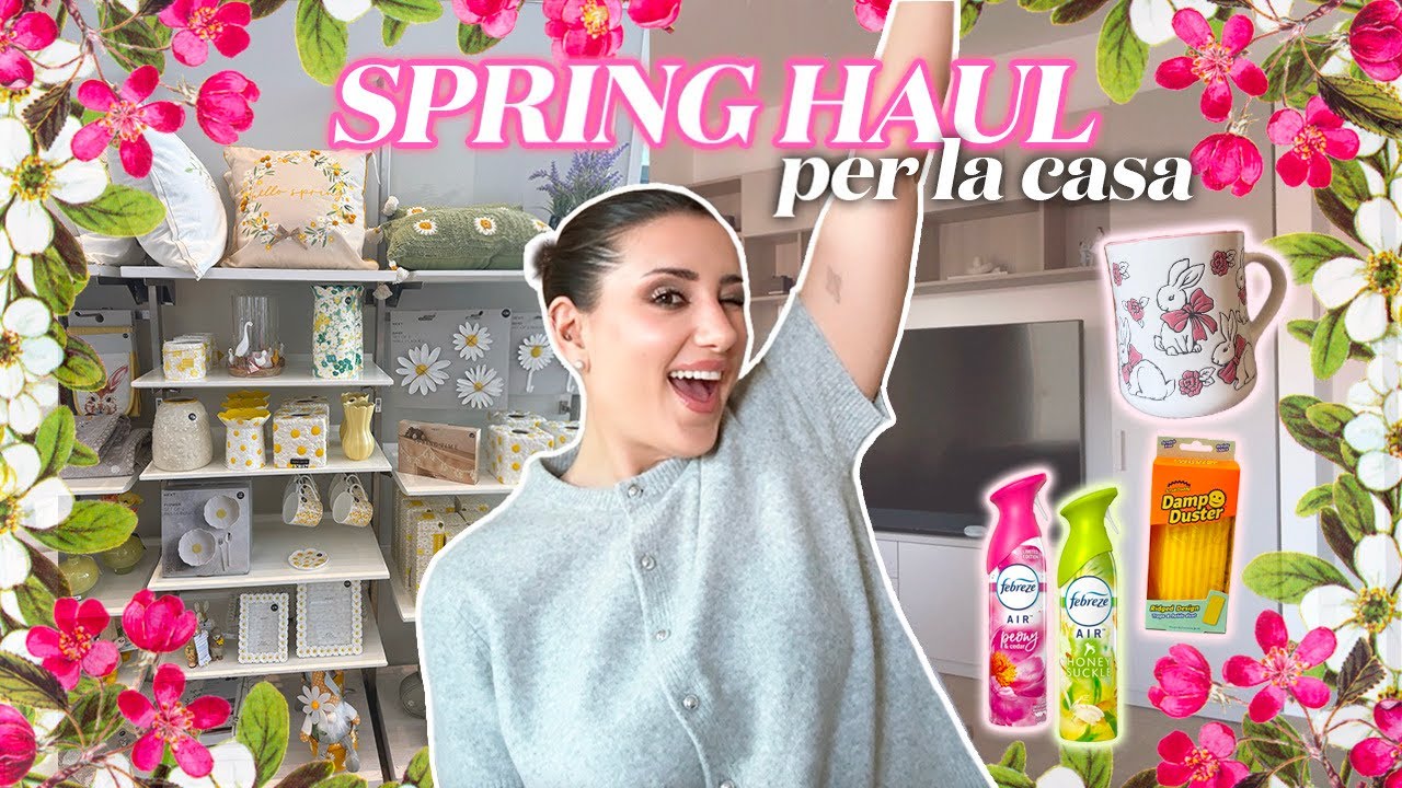 IL MIO SHOPPING A LONDRA !!! 🐣 Homesense, TK Maxx, B&M, Home Bargains 🛍️  shopping primavera 2025 💐