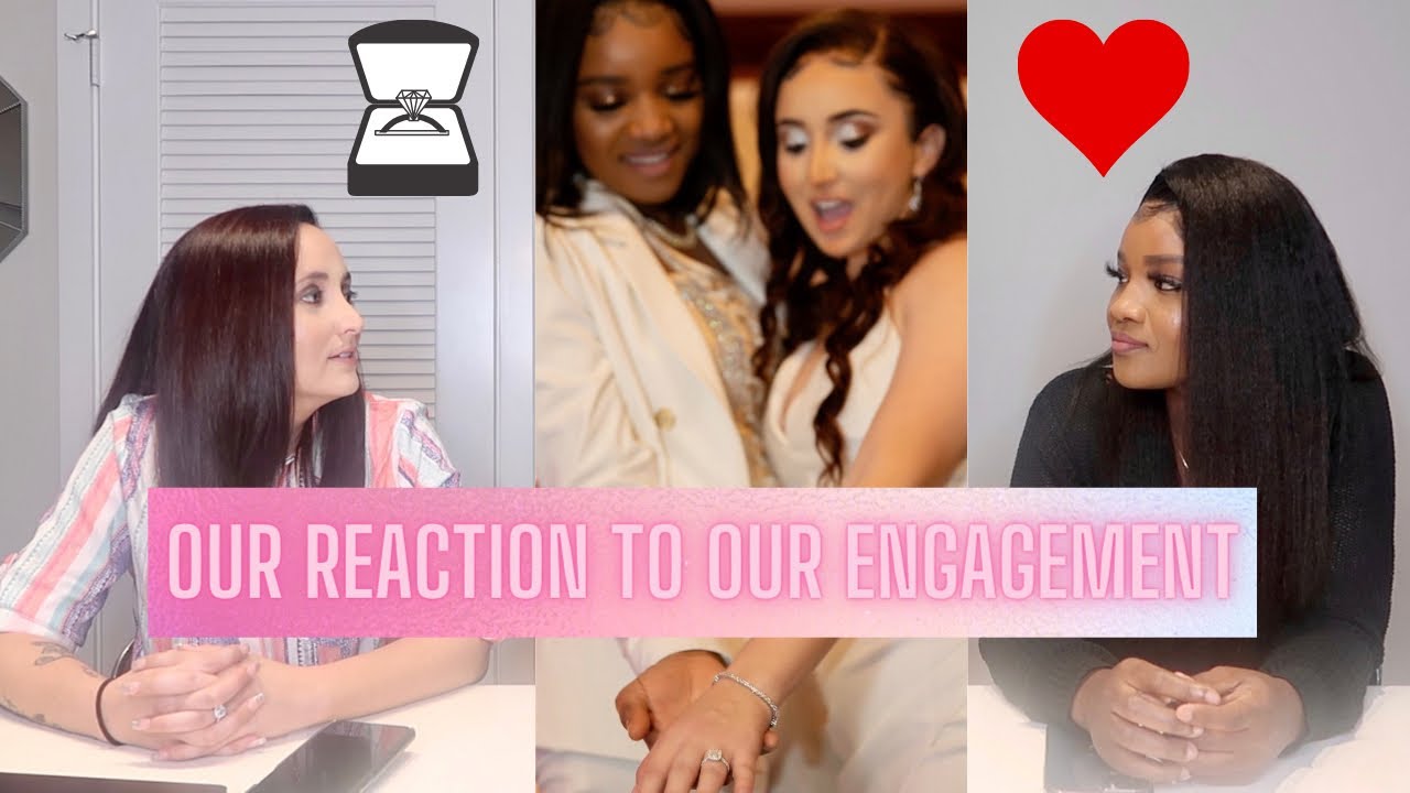Reacting to our engagement video | Our thoughts and Feelings | Planning | LGBTQ Proposal