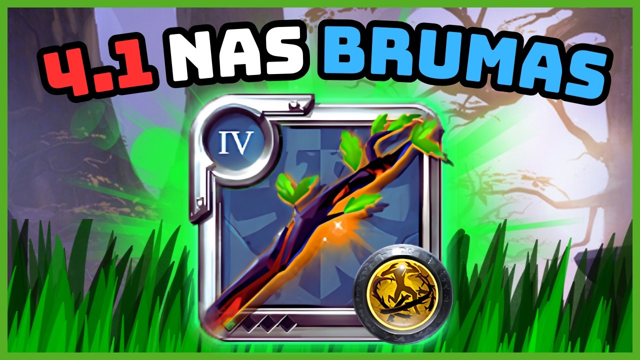 💚​💲​4.1 NAS BRUMAS! BUILD BARATA AMASSANDO NO ALBION ONLINE INVESTIMENTO BAIXO, LUCRO ALTO! 💚​💲​