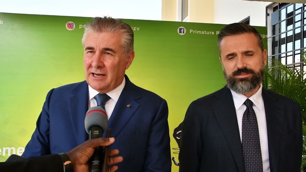 RÉCEPTION DU PDG DE LA SOCIÉTÉ RENCO LE DR GIOVANNI RUBINI PAR LE PREMIER MINISTRE...