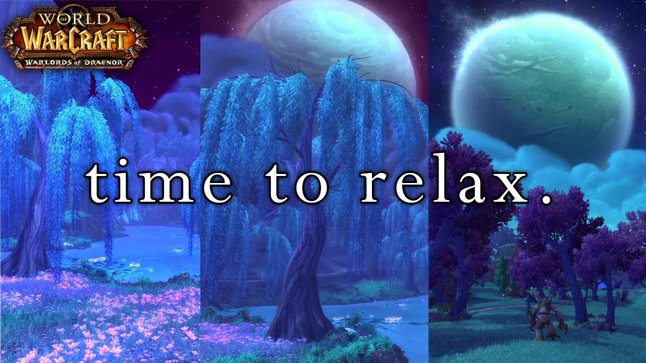 you're finally at peace... (Shadowmoon Valley Music & Ambience)