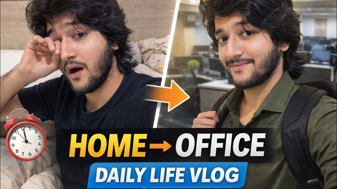  🚶‍♂️ Daily Hustle 🏢 | Home to Office Vlog Mumbai 🎥