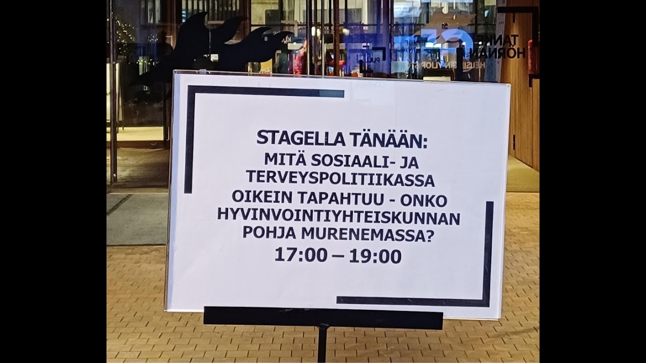 Tapahtumatallenne sote-politiikasta ja hyvinvointiyhteiskunnasta: SOSTE, Talentia ja HY:n tutkijat