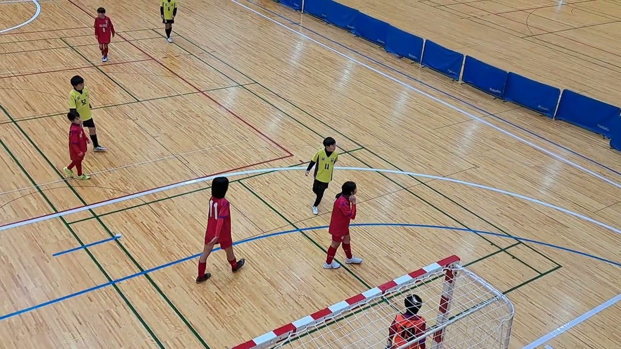 ウィンターカップU11大会　vsFCグランツ　前半