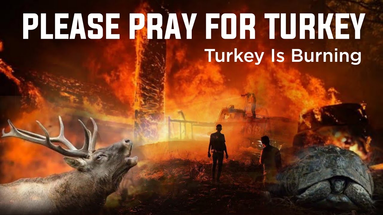 Turkey is burning 😭 PrayForTurkey