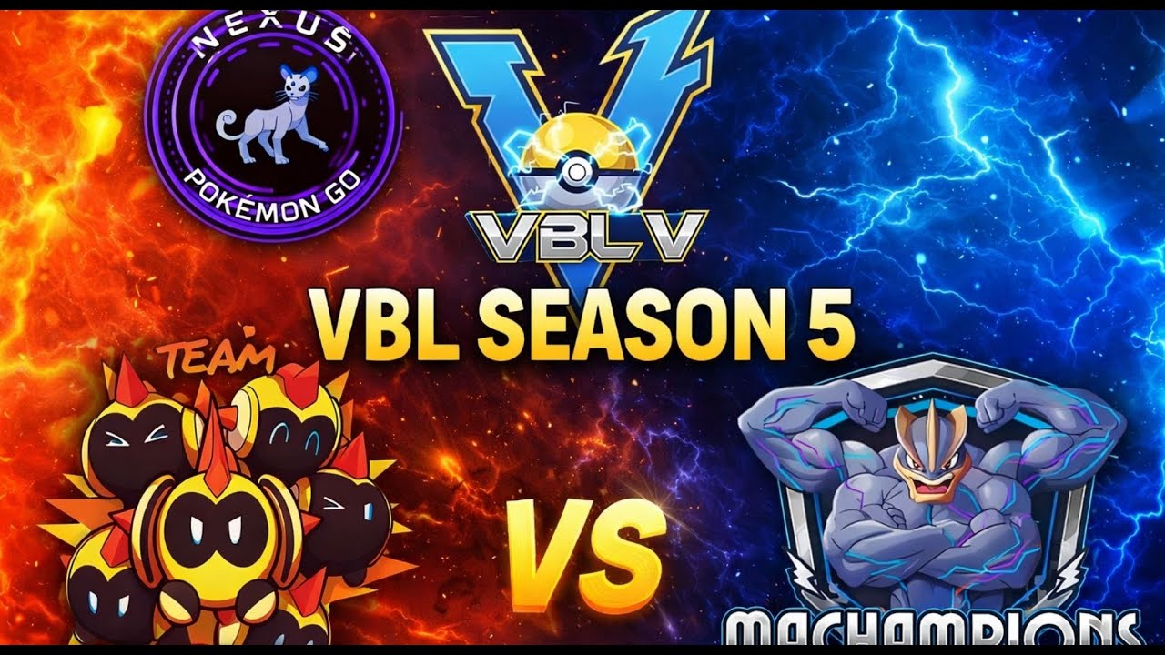 INDIA’S BIGGEST TEAM TOURNAMENT  VBL Season 5 By Nexus | Team Falinks vs Machampions Pokemon Go