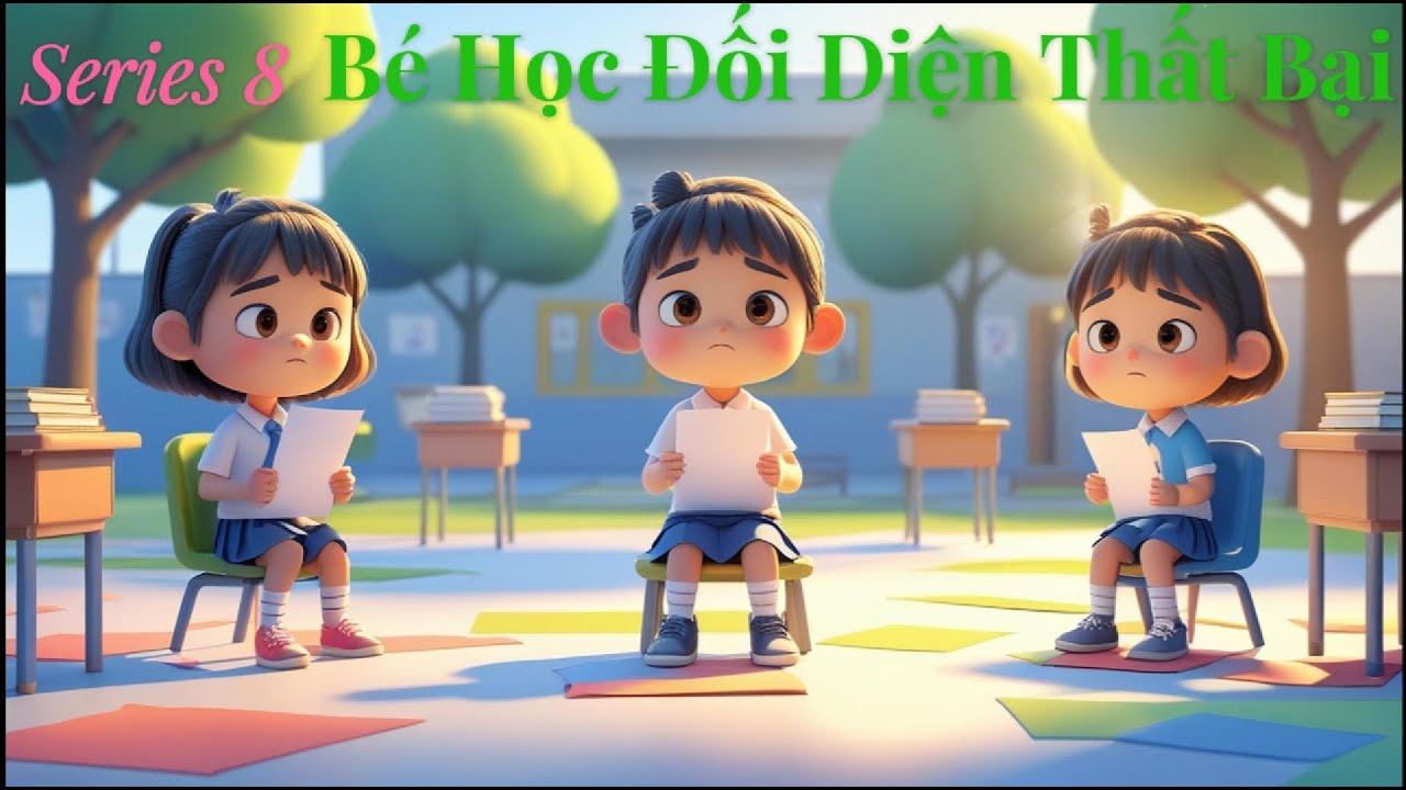 Series 8 Bé Học Đối Diện Thất Bại | Truyện Thiếu Nhi Kể Chuyện Bé Ngủ – Bài Học Cho Bé Về Vượt Qua