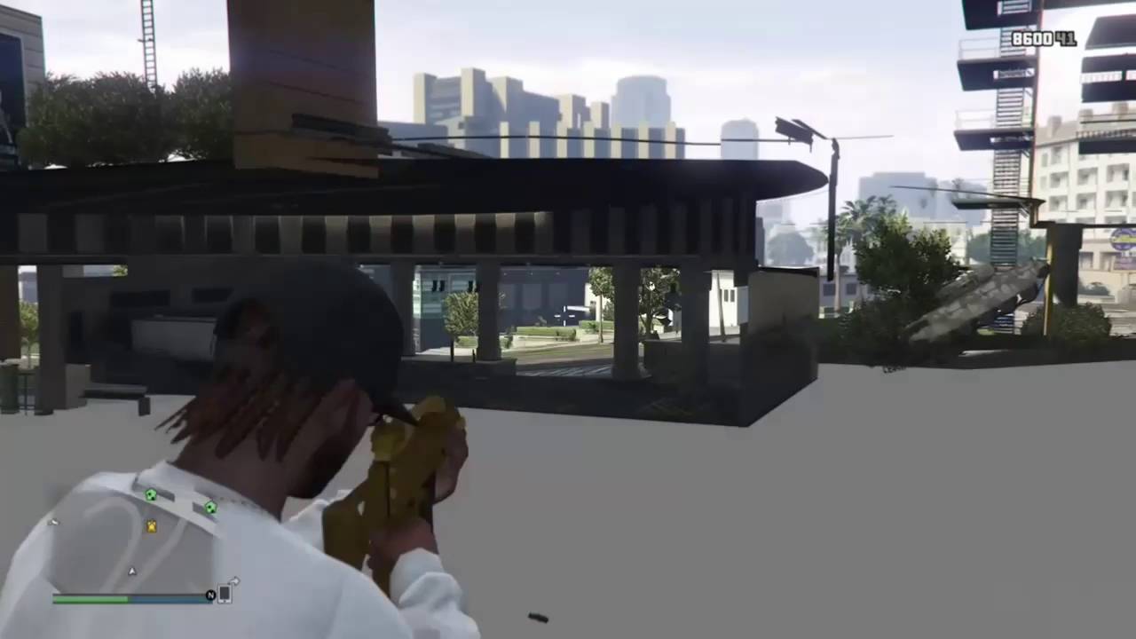 GTA 5 Online Glitches Rockford Plaza Wallbreach God Mode 1.33 (Xbox One PS4 Xbox 360 PS3)