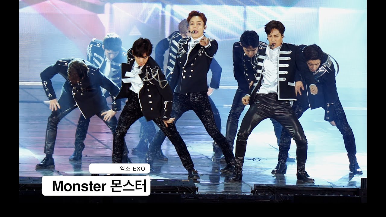 엑소 EXO[4K 직캠]Monster 몬스터@Rock Music