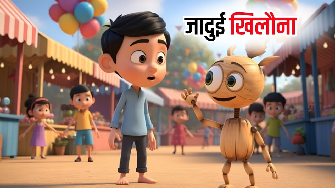 जादुई खिलौना | Jadui Khilona 3D Moral Cartoon Kahani | Hindi Moral Stories for Kids