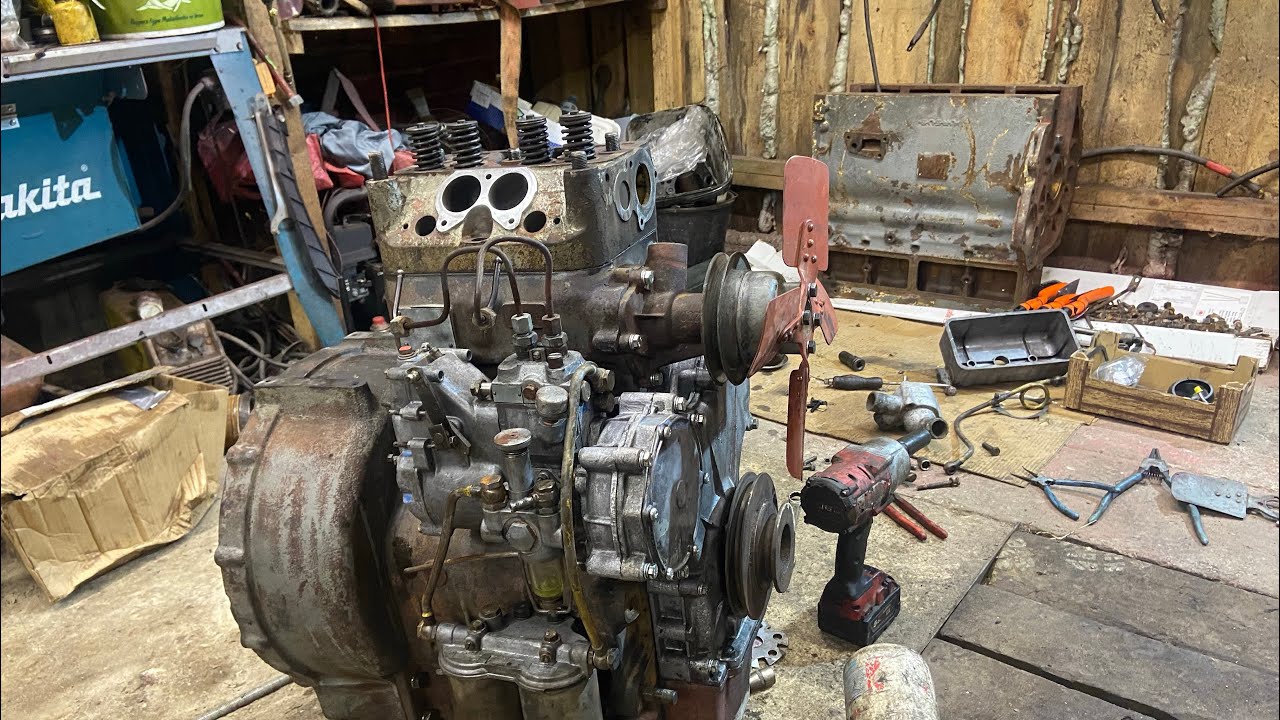 Składam Silnik Bez Uszczelek $ Remont Ursusa C330