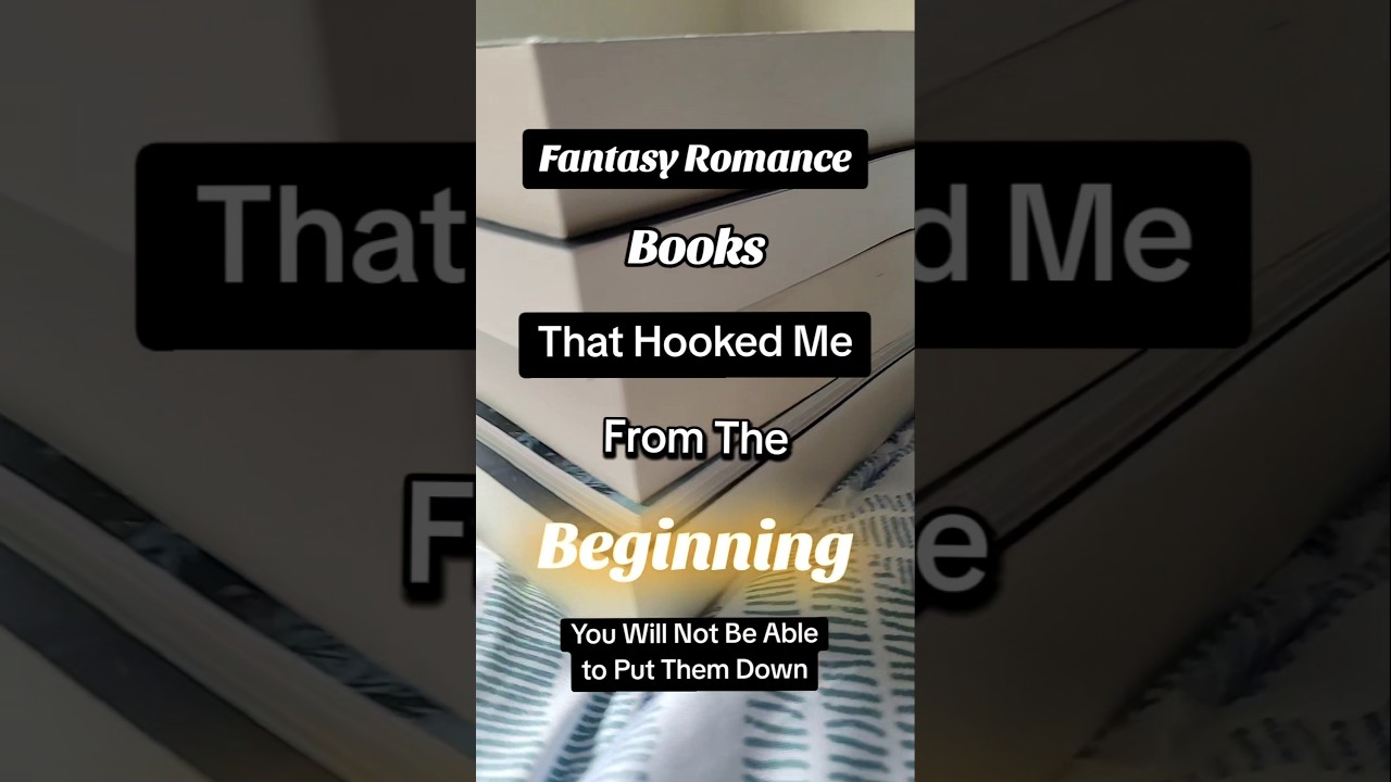 Must Read Fantasy Romance #romantasy #booktubetbr #bookish #bookbites #romanticfiction #tbr #books