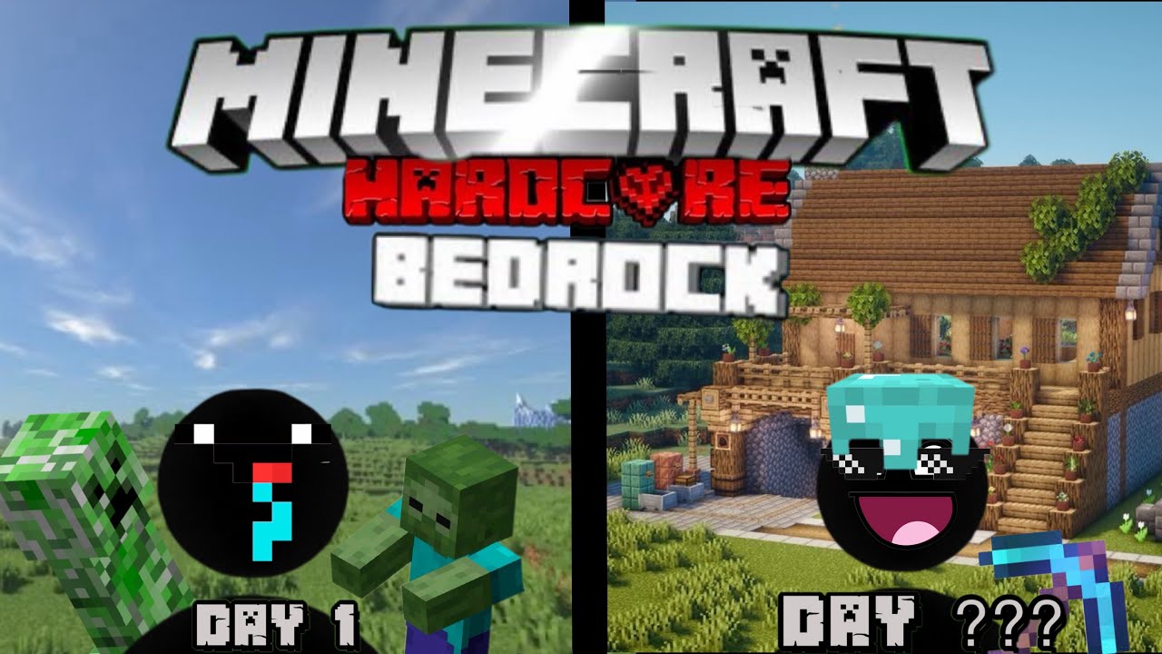 How many Minecraft days can a idiot with 0 iq last in Minecraft hardcore ( spoiler alert not long)