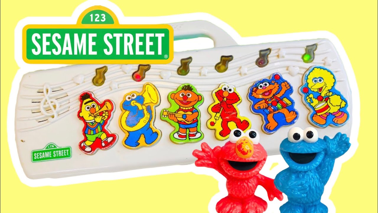 SESAME STREET Musical Instruments Toy Buttons and Lights