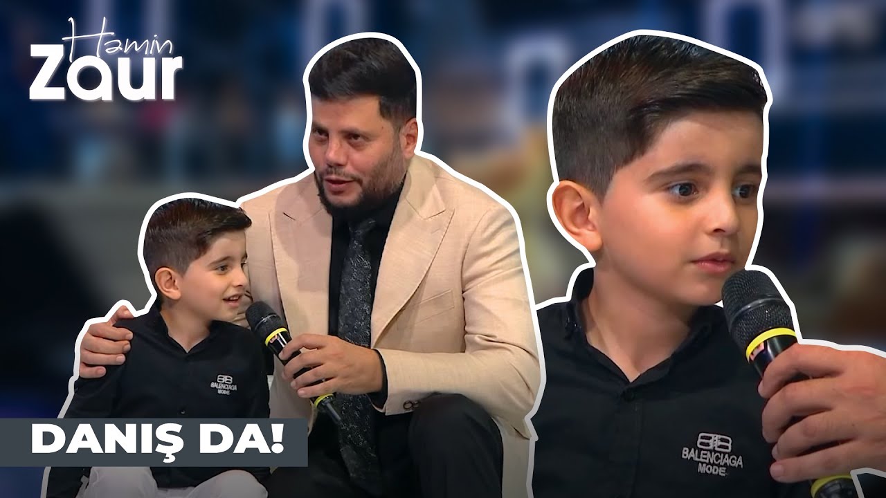 Həmin Zaur | Balaca Elcan Zaur Kamalı əsəbləşdirdi | Bərəkallah