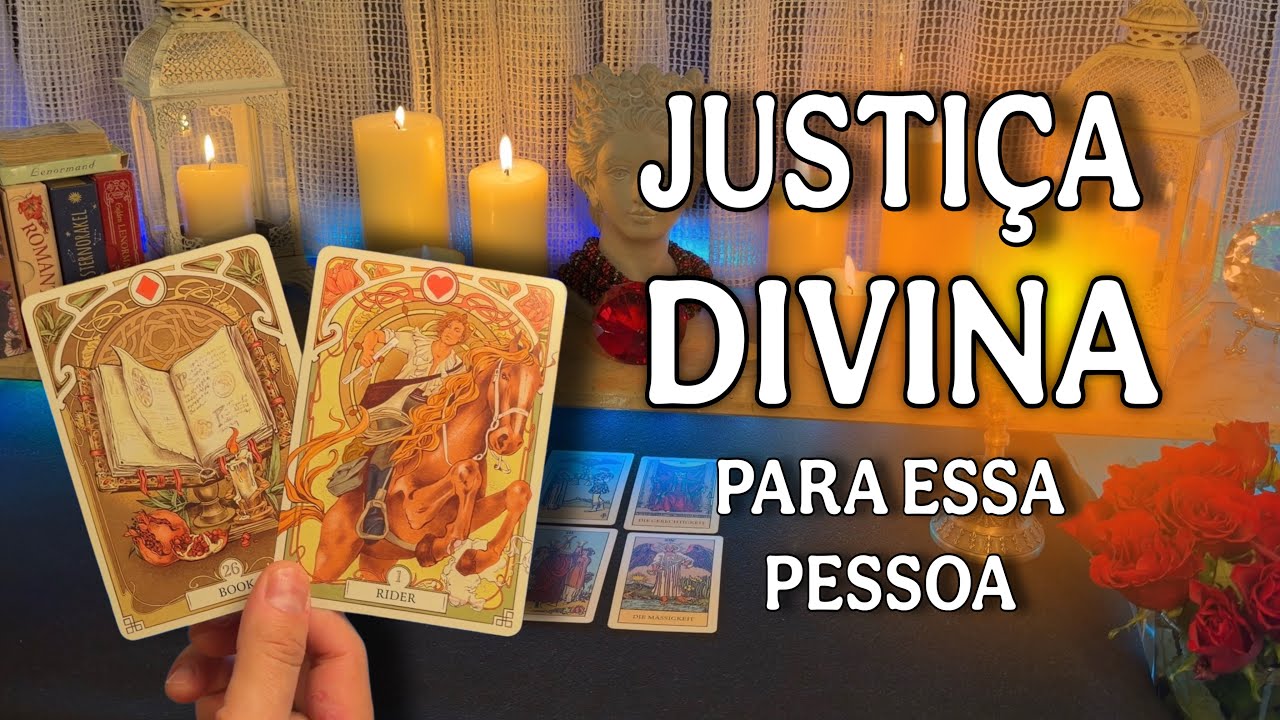 VOC&Ecirc; FOI INJUSTI&Ccedil;ADA&hellip; MAS A JUSTI&Ccedil;A DIVINA VAI VIR COM FOR&Ccedil;A NA SUA VIDA AGORA | Tarot