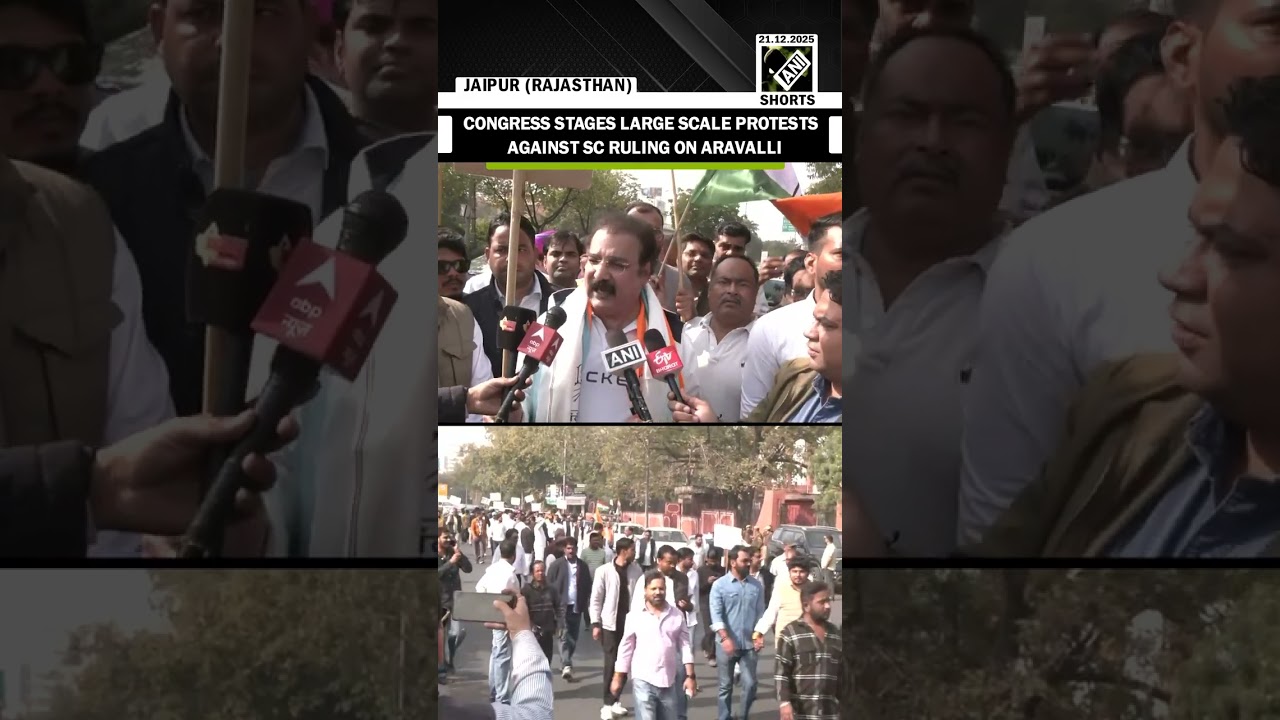 Congress launches significant protests against Supreme Court order regarding Aravalli Mountain range